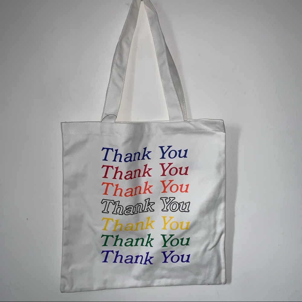 🔥NEW🔥 THANK YOU print tote bag